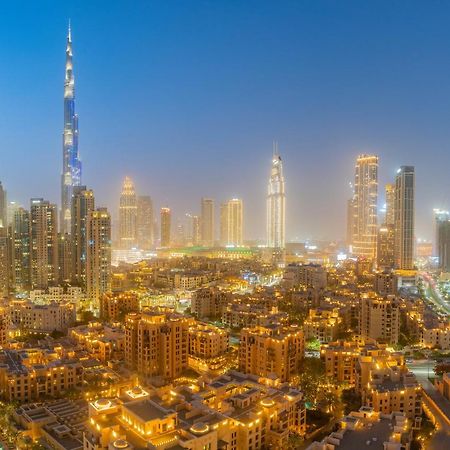 Nouveau Art Deco 3Br With Burj & Canal Views Dubai Bagian luar foto