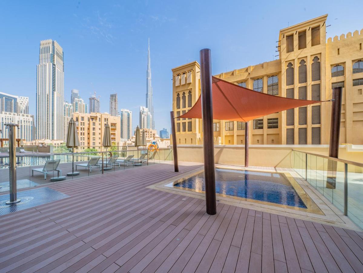 Nouveau Art Deco 3Br With Burj & Canal Views Dubai Bagian luar foto